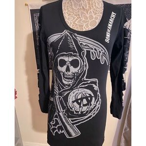 SOA / Sons of Anarchy Black mini dress - Medium